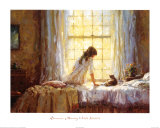 Summer's Morning Print by Ivars Jansen