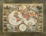Old World View II Poster by Susan Osborne