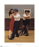 Tango Couples Pósters por Andrew Fitzpatrick