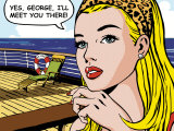 Yes, George Poster by Sheila B.