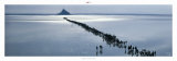 Le Mont a la Saint-Michel Poster by Philip Plisson