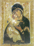 Vladmir Icon of the Mother of God Affiche