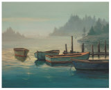 Row Boats Posters by Michael Humphries