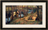 The Naiad, 1893 (Hylas with a Nymph) Stampa giclee con cornice di John William Waterhouse The Naiad, 1893 (Hylas with a Nymph) Stampa giclee con cornice di John William Waterhouse