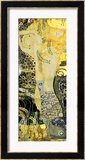 Serpent de mer I Estampe encadrée par Gustav Klimt