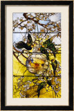 Parakeets and Gold Fish Bowl, 1893 Pósters por Louis Comfort Tiffany Parakeets and Gold Fish Bowl, 1893 Pósters por Louis Comfort Tiffany
