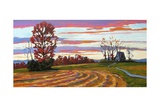 Poets Walk Landscape Giclee Print by Patty Baker