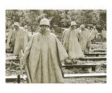 On Patrol, the Korean War Memorial - Washington DC Photographic Print by Jaymes Williams