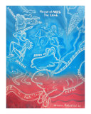 House Of Aries, The Lamb Or Ram reproduction procédé giclée par Debra Trinchini