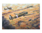 Breda 65s attack 1940 Lámina giclée por jack connelly