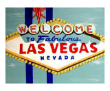 Las Vegas Sign At Daytime Lámina giclée por Teo Alfonso