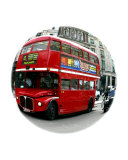 Red London Bus Photographie par vincent abbey