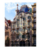 Casa Batllo, Barcelona, Spain Photographic Print by vincent abbey