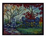 Le jardin d'automne reproduction procédé giclée par Mary Connors