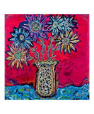 Abstract Flowers Giclee Print by John Hollywood Cahill