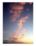 Pink Sunset One Fotografie-Druck von A Villaronga