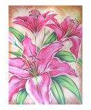 Lilies to Say We Love You Giclee Print by Ira McCully