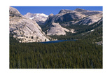 View of the Tenaya Lake Yosemite National Park Photographic Print by George Oze