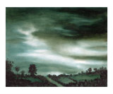 Predawn - Monochromatic Landscape Giclee Print by Lucinda Knowlton