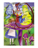 Advice from a Caterpillar Giclee Print by Eugene Han