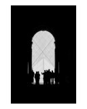 Louvre Silhouette Photographie par Andrew Fare