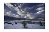 White Sands And Clouds Photographic Print by Steve Gadomski