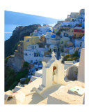 Oia Santorini Fotografisk trykk av Daniel Berkeland Oia Santorini Fotografisk trykk av Daniel Berkeland