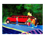 010208 Starting to Rain Giclee Print by Garland Oldham