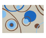 Layers Of Circles - Cream Giclee Print by Sylvia Jahshan