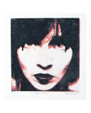 Self Portrait Drippy Face Giclee Print by Becki Sanders