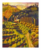 Dalla finestra del Bagno Gotico Giclee-trykk av Daniel Berkeland Dalla finestra del Bagno Gotico Giclee-trykk av Daniel Berkeland