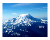 Mount Rainier Photographic Print by Teo Alfonso