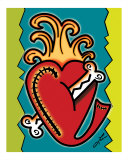 Corazon Ardiente - The Burning Heart Photographic Print by Ladislao Loera