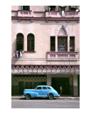 Blue Car Photographic Print by Andrew Fare