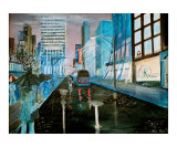 42nd Street Blue Giclee Print by Steve Karol