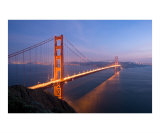 Golden Gate Bridge at Sunset Photographic Print by Keith Reicher