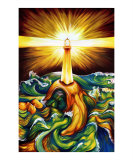 Lighthouse of Guiding Light reproduction procédé giclée par Timothy Sorsdahl