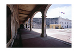 Courtyard of Fort San Cristobal Old San Juan Photographic Print by George Oze