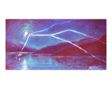 Moon Man 2005 Giclee Print by Reesa Jacobs