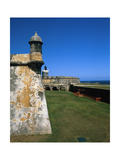 Towers of El Morro Fort Old San Juan Puerto Rico Photographic Print by George Oze