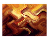 Red Curve 2 Photographic Print by Vicky Brago-Mitchell