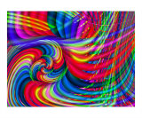 Whirl Lámina fotográfica por Vicky Brago-Mitchell
