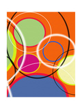 6 of 6 Abstract Art Retro Funk Lámina giclée por Ricki Mountain