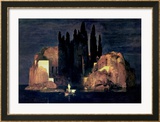 The Isle of the Dead, 1880 Estampe encadrée par Arnold Bocklin