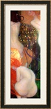 Goldfish, 1901-02 Estampe encadrée par Gustav Klimt