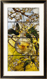 Parakeets and Gold Fish Bowl, 1893 Láminas por Louis Comfort Tiffany Parakeets and Gold Fish Bowl, 1893 Láminas por Louis Comfort Tiffany