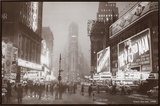 Times Square Framed Canvas Print Times Square Framed Canvas Print