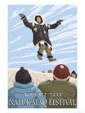 Alaska Blanket Toss, Nalukataq Festival, Alaska Photo
