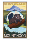 Beaver & Mt. Hood, Oregon Láminas