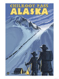 Chilkoot Pass, Alaska Gold Miners Posters